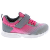 Child Tsukihoshi Turbo Sneaker in Fuchsia/Gray