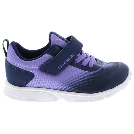 Child Tsukihoshi Turbo Sneaker in Purple/Navy