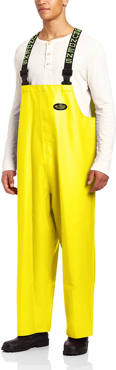 Clipper 116 Bib in Yellow color from the front view