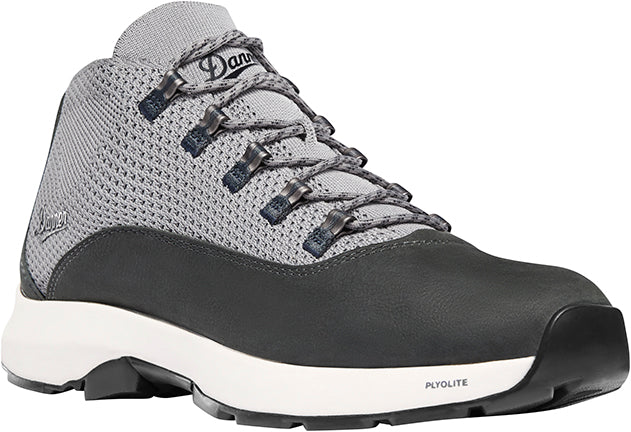 Men's Danner Caprine 4" Lifestyle Shoe in Gray from the side