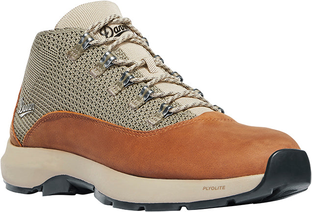 Men's Danner Caprine 4" Lifestyle Shoe in Taupe/Glaze Ginger from the side