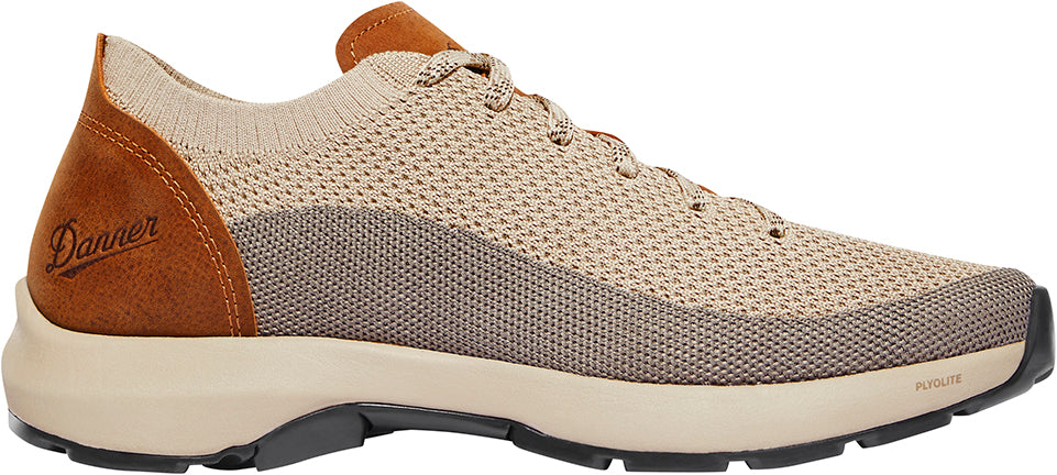 Men's Danner Caprine Low 3" Lifestyle Shoe in Taupe/Glaze Ginger from the side
