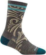 Women's Darn Tough Vines Crew Lightweight Sock in Taupe