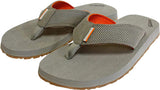 Deck Hand Sandal in Monument Grey color from the side view