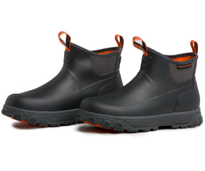 Pair of Deviation 6 Inch Ankle Boot in Anchor from the side view
