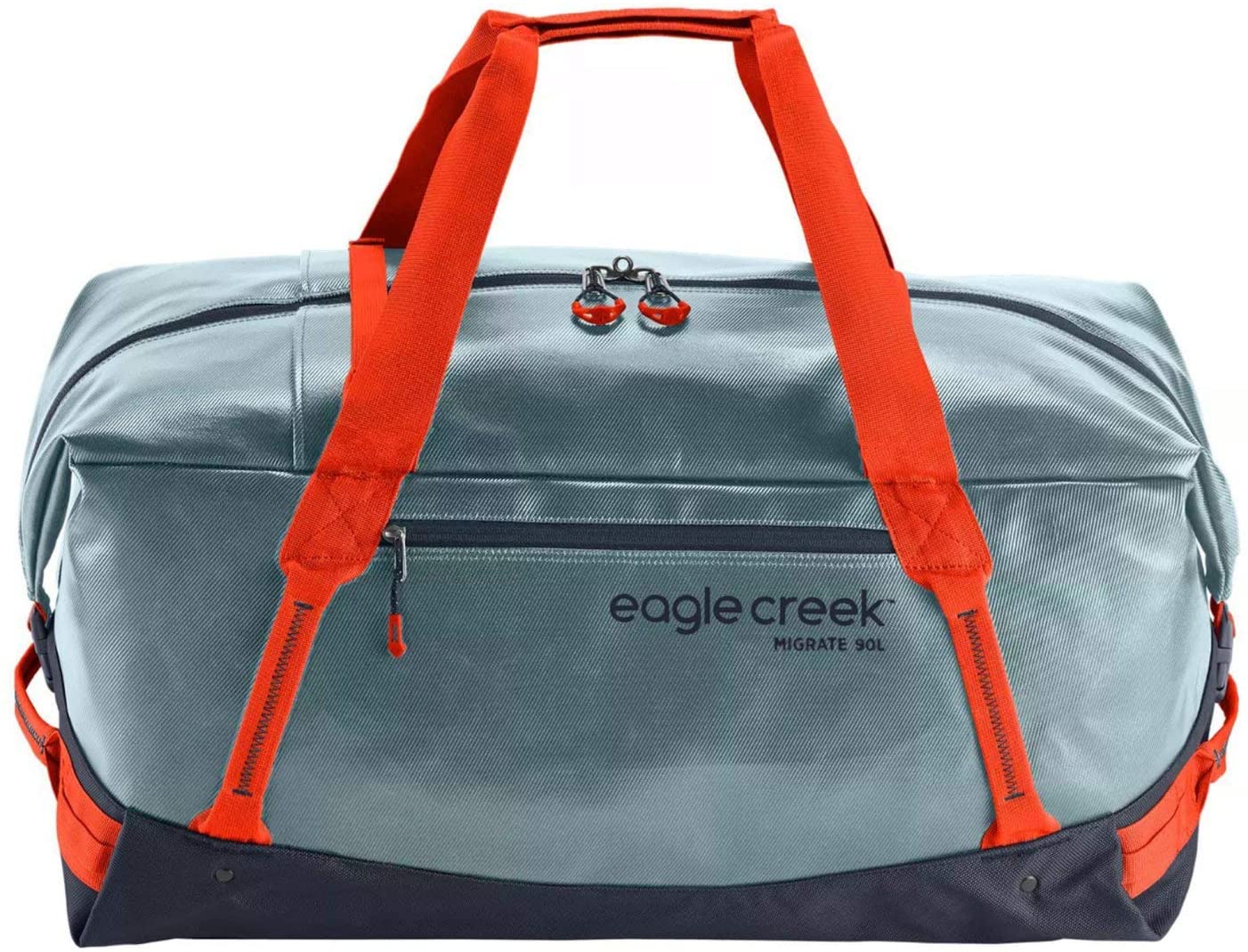 Eagle Creek Migrate Duffel 90 Liters in Biwa Lake Blue color from the front