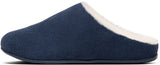 Chrissie Shearling in Midnight Navy from the side