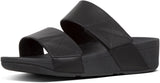 Mina Slides in All Black from the side