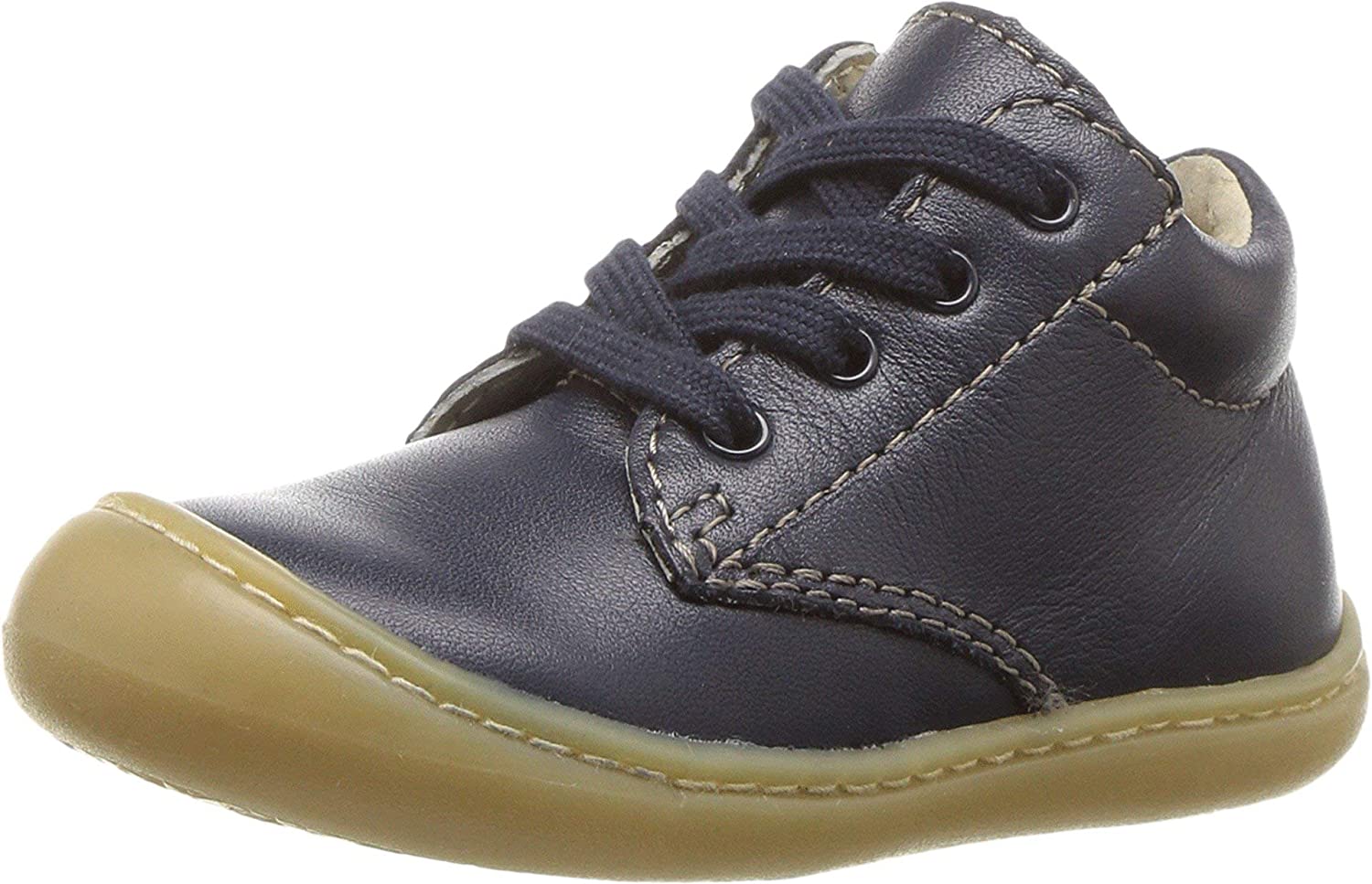 Footmates Reagan Infant Oxford (age 0-24 months) in Navy Nappa view from the front