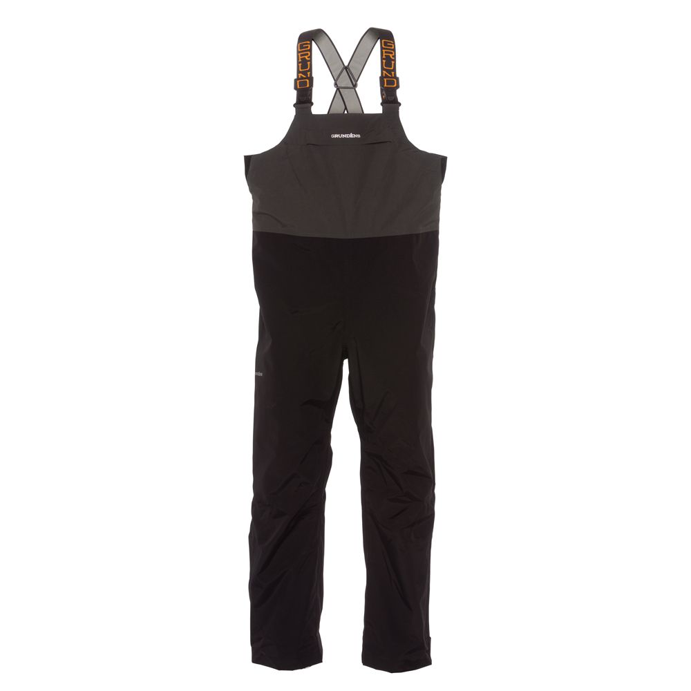 Men's Full Share Bib Pant in Black/Grey