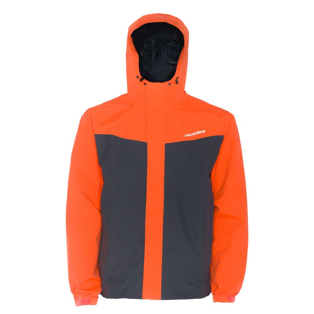 Men's Full Share Jacket in Orange/Grey