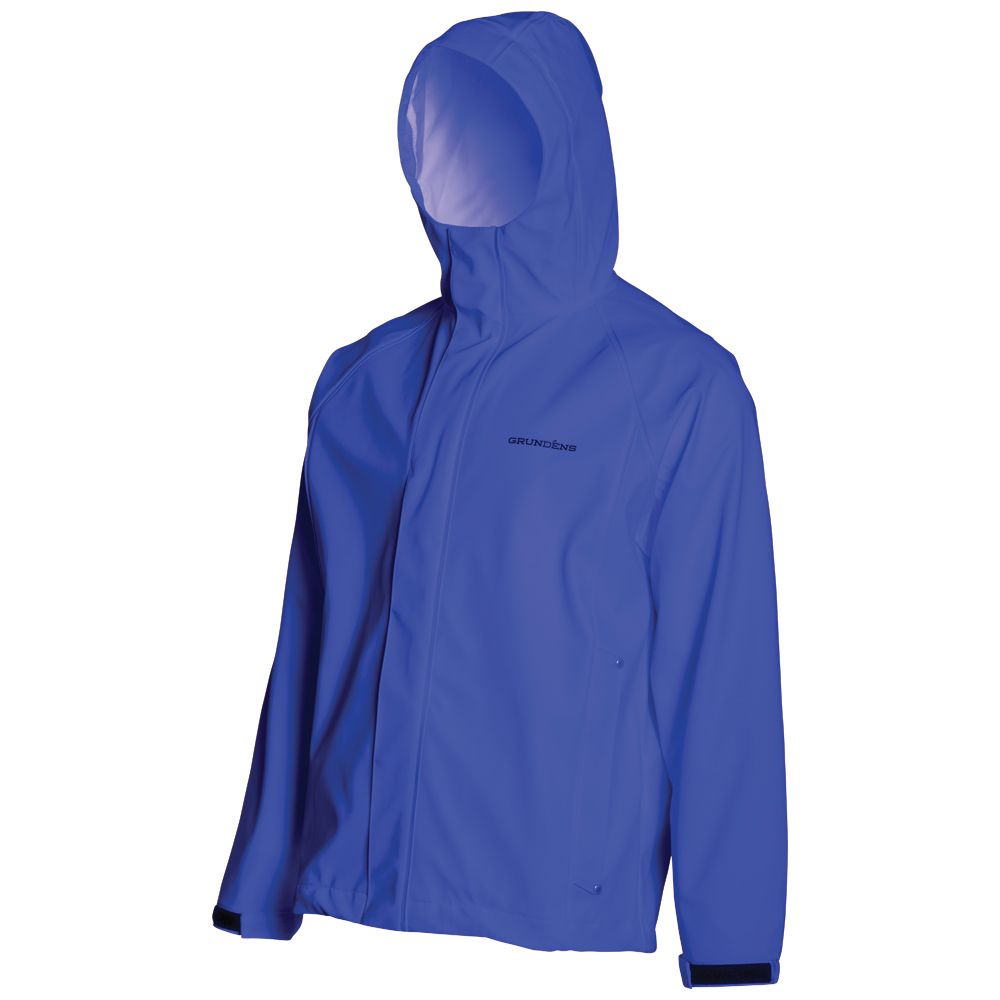 Neptune Jacket in Ocean Blue color from the front view
