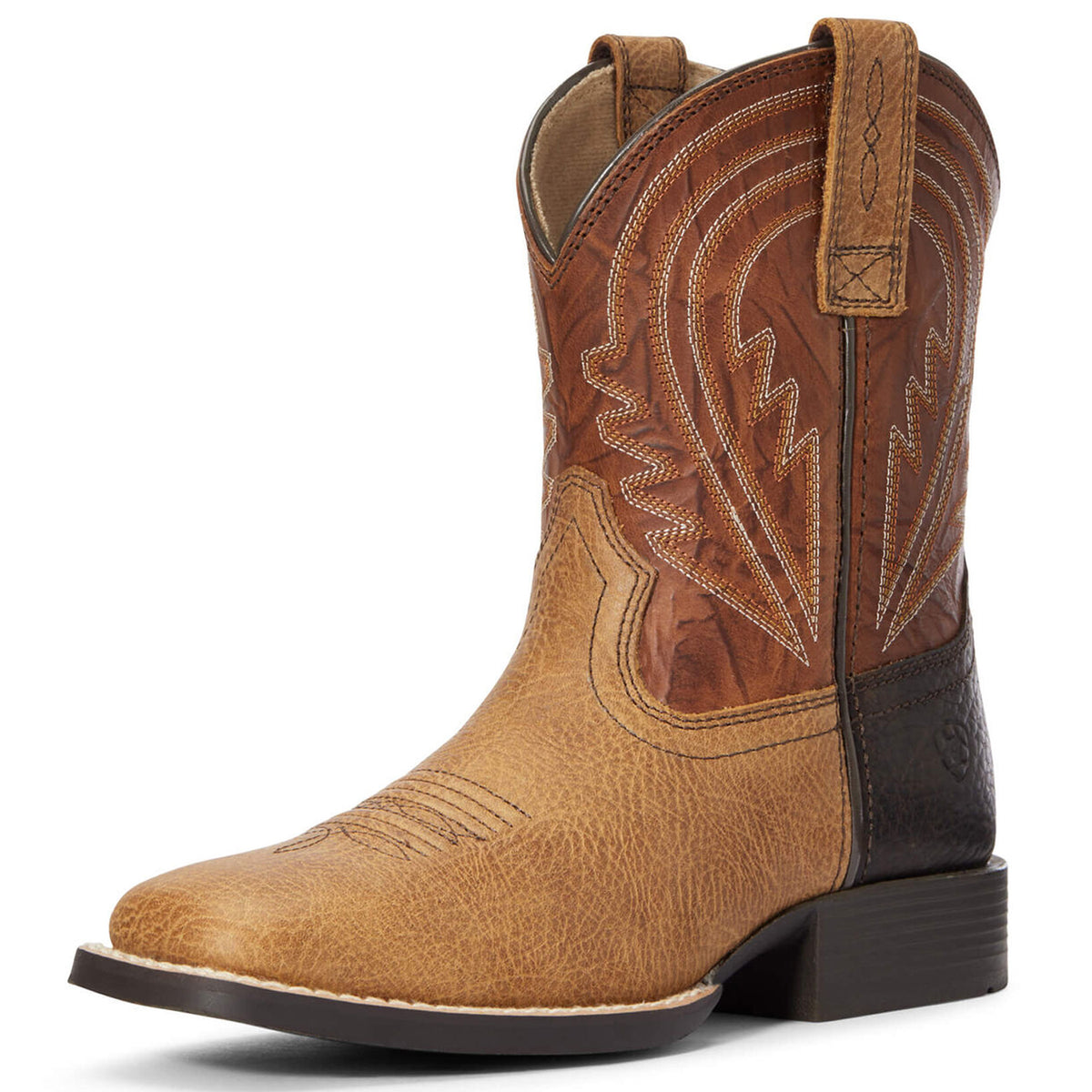Kids' Ariat Lil' Hoss Western Boot in Cottage/Cinnamon