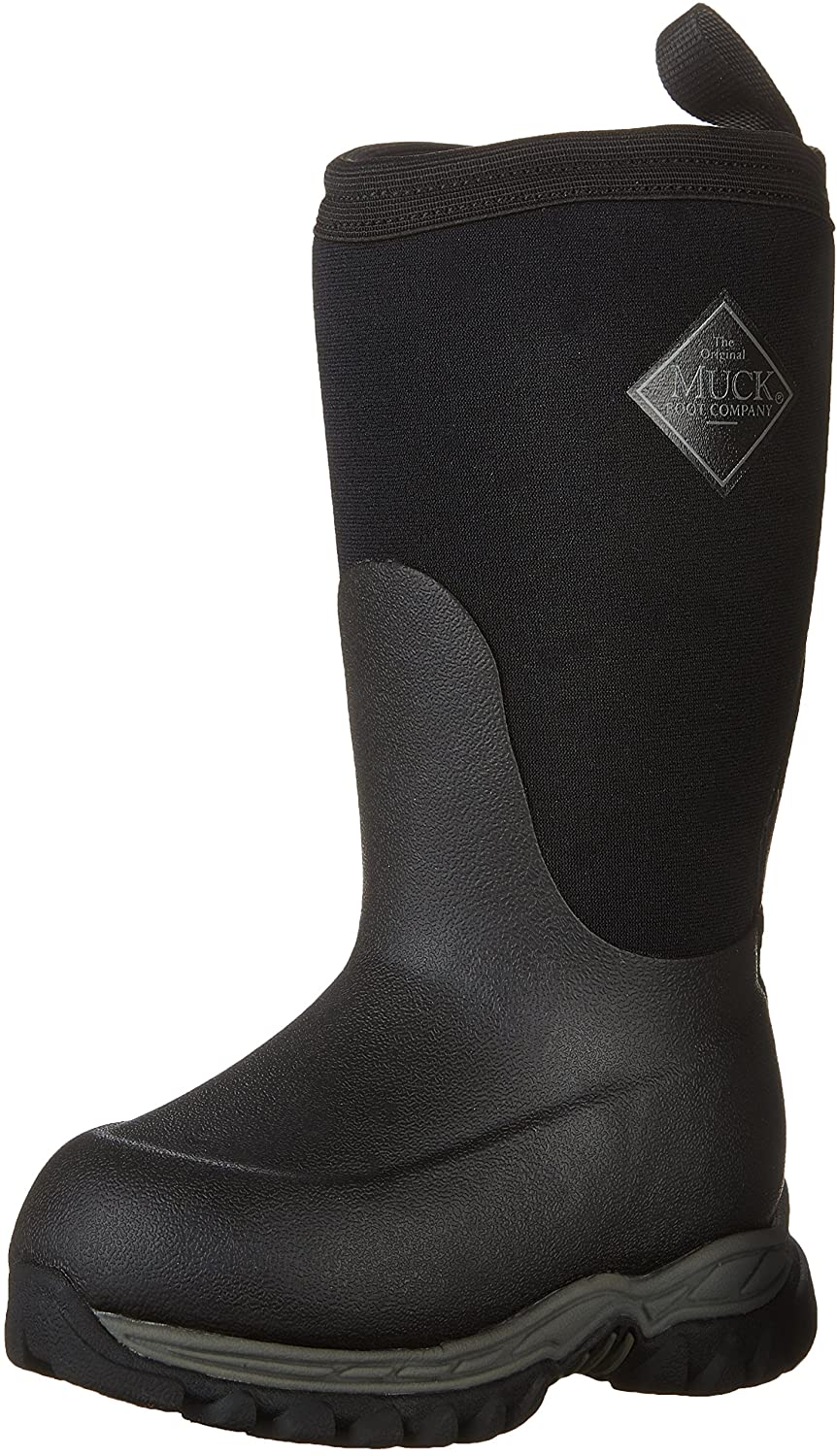 Kids' Muck Boot Rugged II Winter Boot in Black/Black from the side
