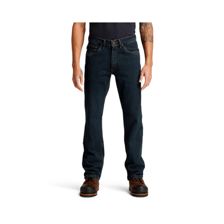 Men's Grit-N-Grind Str Fit Flex 5 Pkt Jean in Dark Denim