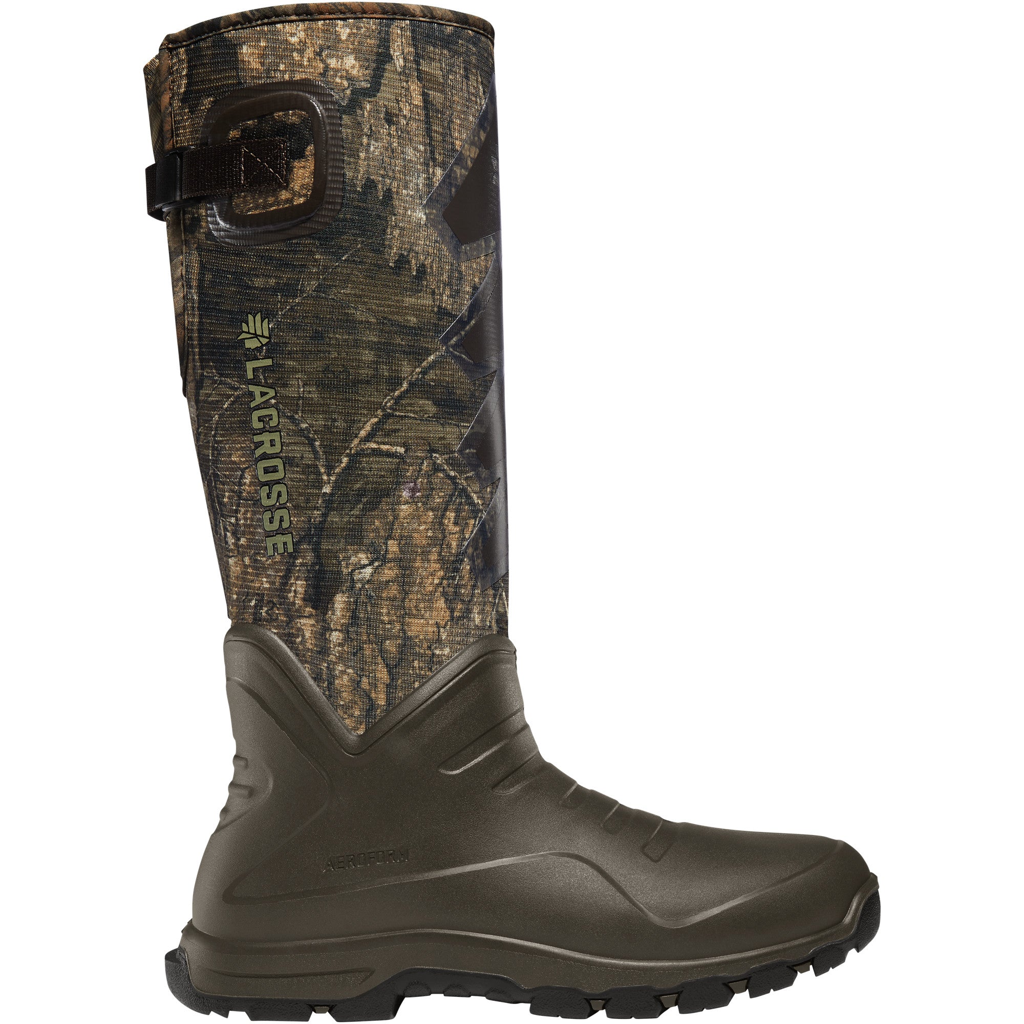 LaCrosse Men's AeroHead Sport 16" 3.5mm Waterproof Hunting Boot in Realtree Timber from the side