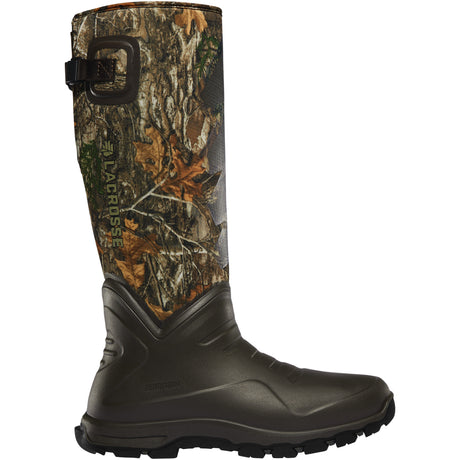 LaCrosse Men's Aerohead Sport 16" 7.0mm Waterproof Hunting Boot in Realtree Edge from the side