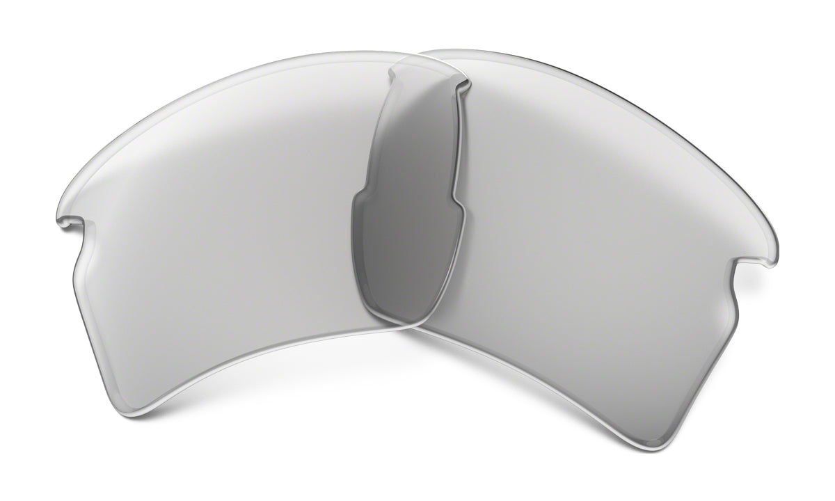 Men's Oakley Flak 2.0 XL Replacement Lens in Clear from the front view
