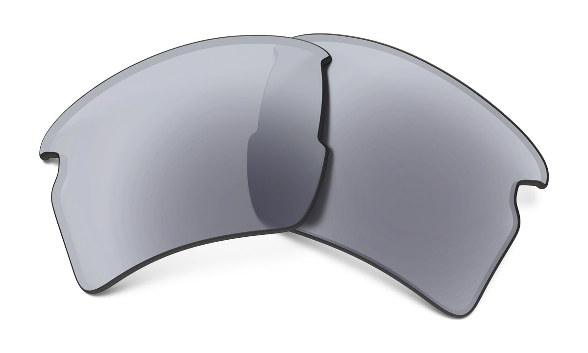 Men's Oakley Flak 2.0 XL Replacement Lens in Grey from the front view