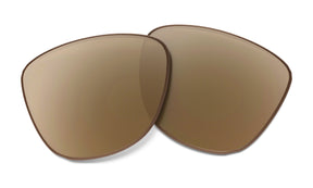 Men's Oakley Frogskins Replacement Lens in Dark Bronze from the front view