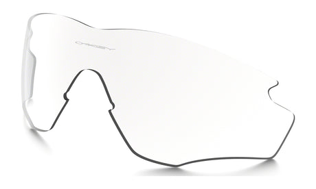 Men's Oakley M2 Frame XL Replacement Lens in Clear from the front view
