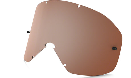 Men's Oakley O-Frame 2.0 MX Replacement Lens in Black Iridium from the front view