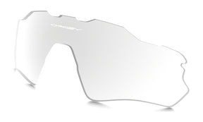 Men's Oakley Radar EV Path Replacement Lens in Clear from the front view