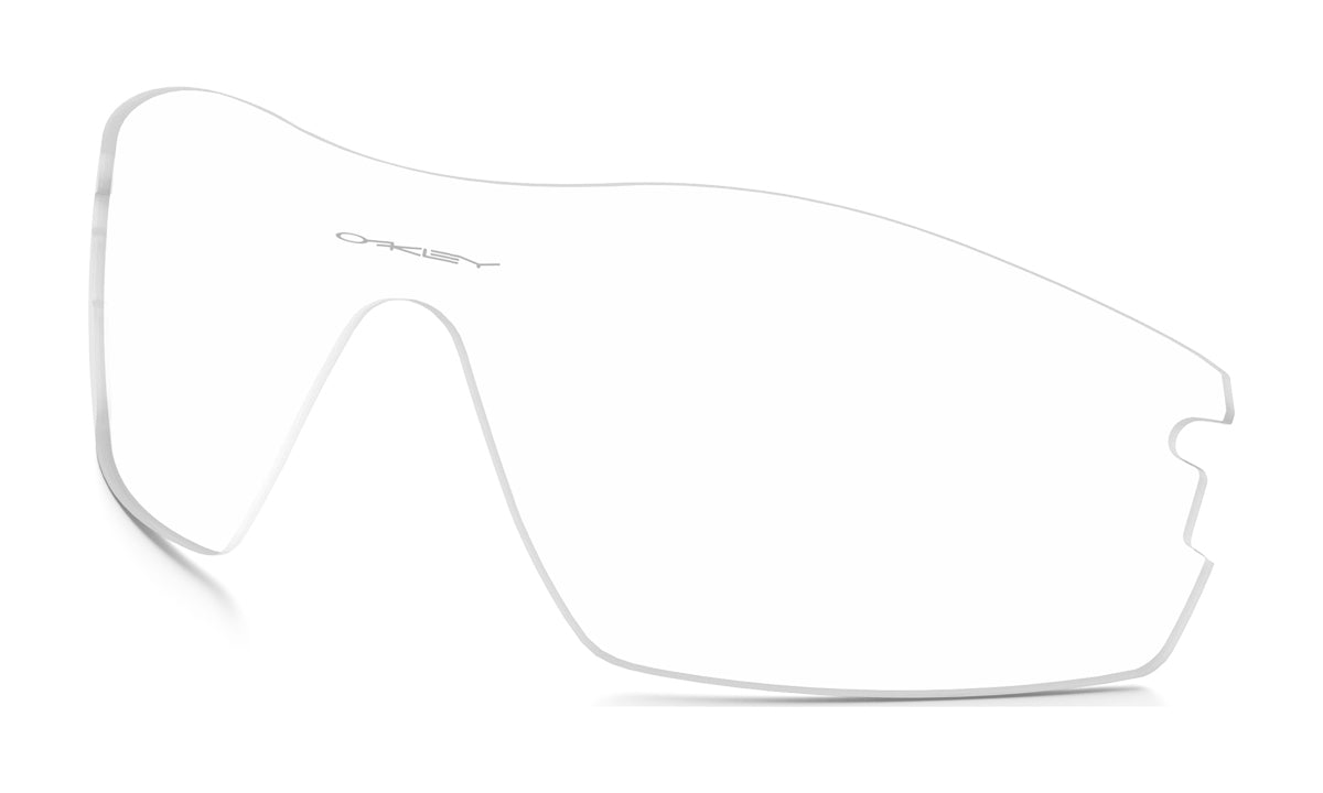 Men's Oakley Radar Pitch Replacement Lens in Clear from the front view