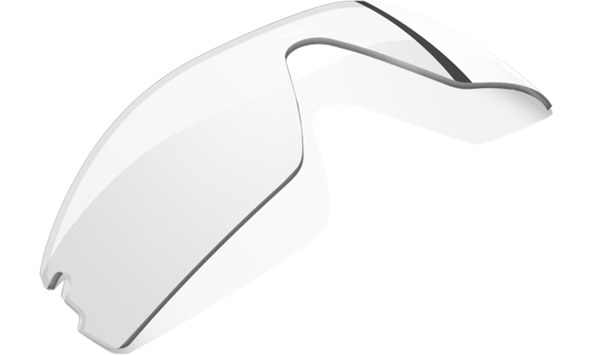 Men's Oakley RadarLock Pitch Replacement Lens in Clear from the front view