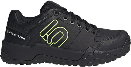 Men's Adidas Five Ten Impact Sam Hill Mountain Bike Shoe in Cblack/Siggnr/Grethr from the side