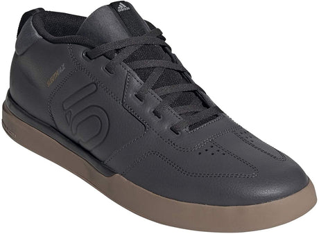 Men's Adidas Five Ten Sleuth DLX Mid Mountain Bike Shoe in Gresix/Cblack/Gumm2 from the side