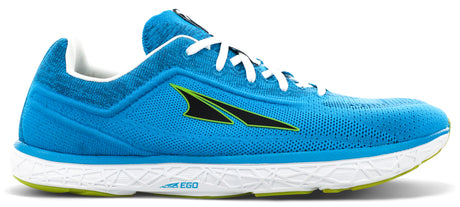 Altra Men's Escalante 2.5 Road Running Shoe in Blue/Lime from the side
