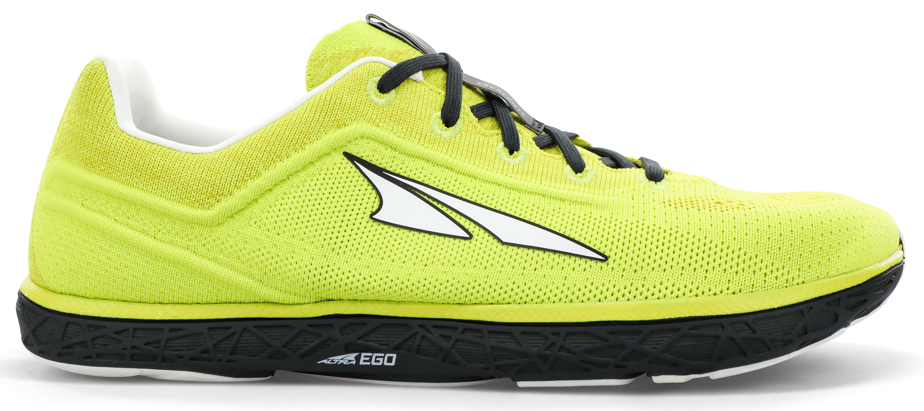 Altra Men's Escalante 2.5 Road Running Shoe in Lime/Black from the side