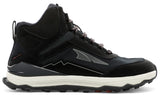 Altra Men's Lone Peak Hiker Trail Running Shoe in Black from the side