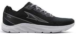 Altra Men's Rivera Road Running Shoe in Black/Gray from the side