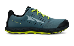 Men's Altra Superior 5 Trail Running Shoe Black/Gray