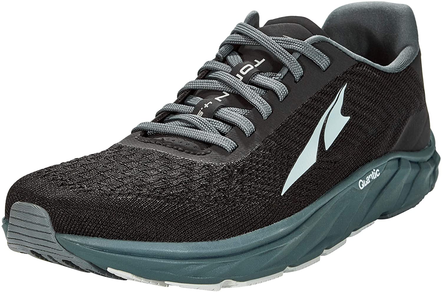 Altra Men's Torin 4.5 Plush Road Running Shoe in Black Steel from the side