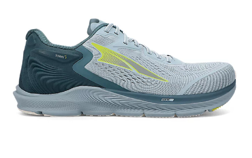 Men's Altra Torin 5 Road Running Shoe Gray/Lime