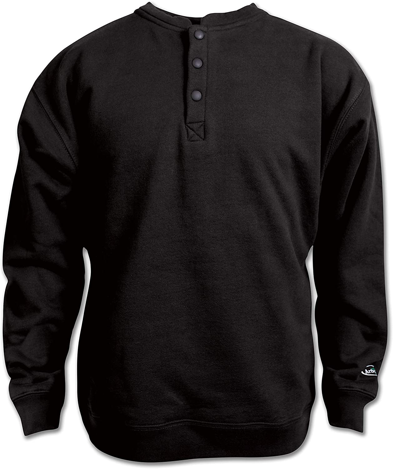 Arborwear Men's Single Thick Crew Sweatshirt in Black from the from