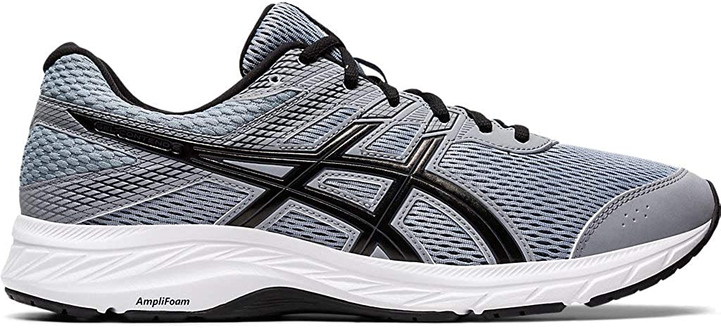 Men's Asics Gel-Contend 6 Sheet Rock/Black In Front