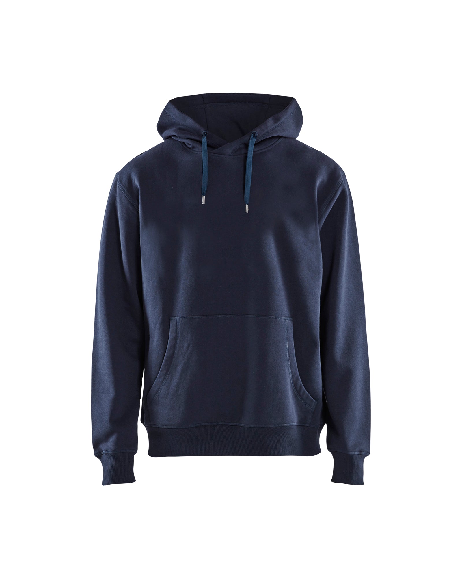 Men's Blaklader Hooded Sweatshirt in Navy Blue Profile from the front
