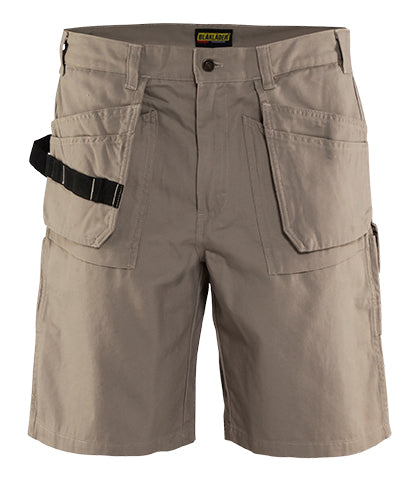 Men's Blaklader Painters Work Short in Stone Craftsmen from the front view
