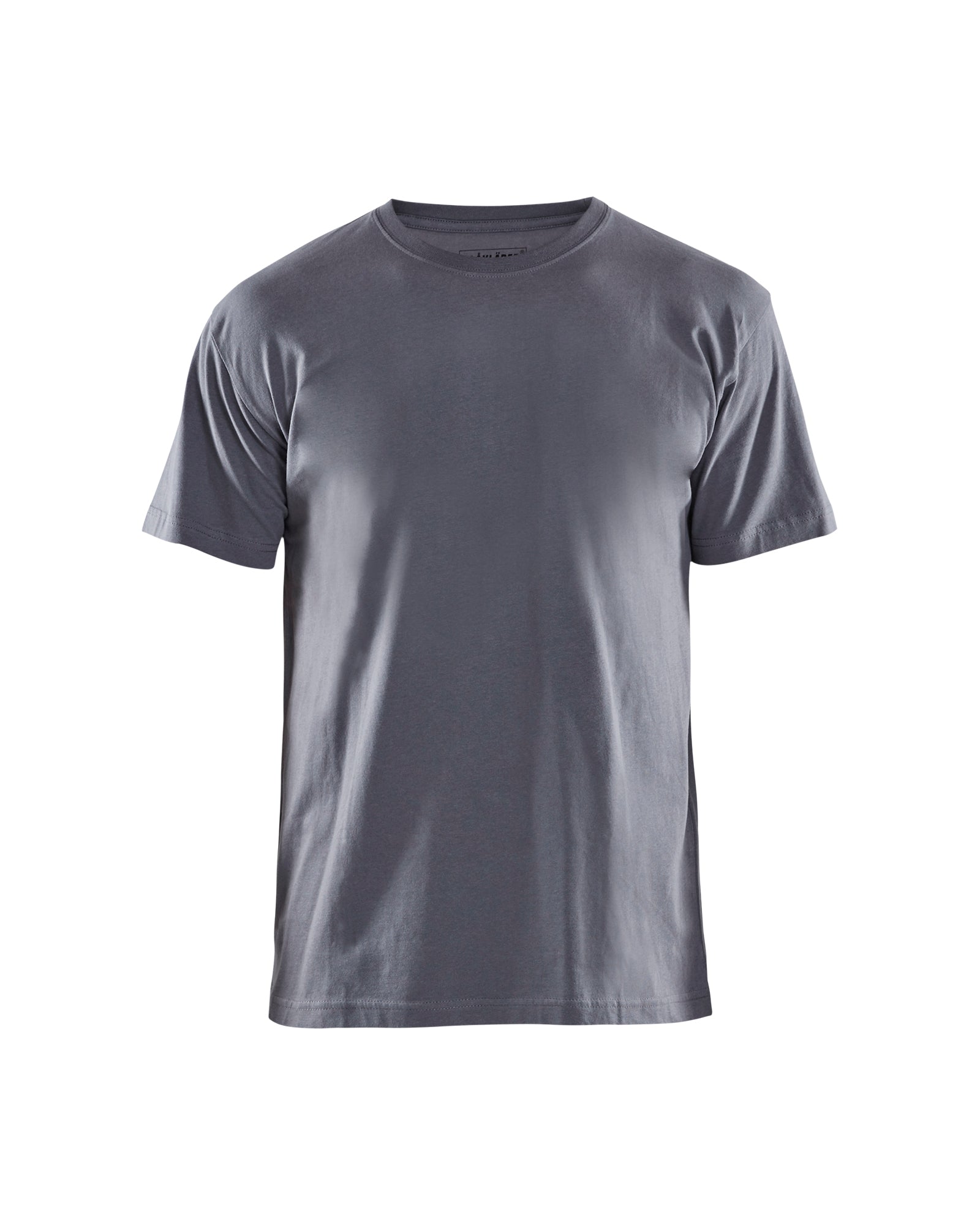 Men's Blaklader US Short Sleeves T-Shirt in Grey from the front view