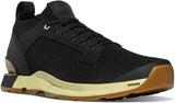 Men's Danner Overlook Knit Low 3" Lifestyle Shoe in Jet Black from the side view