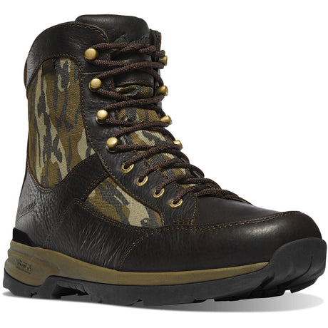 Danner Men's Recurve 7" Waterproof Hunting Boot in Mossy Oak Original Bottomland from the side