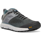 Danner Men's Trail 2650 3" Hiking Shoe in Charcoal/Goblin Blue from the side