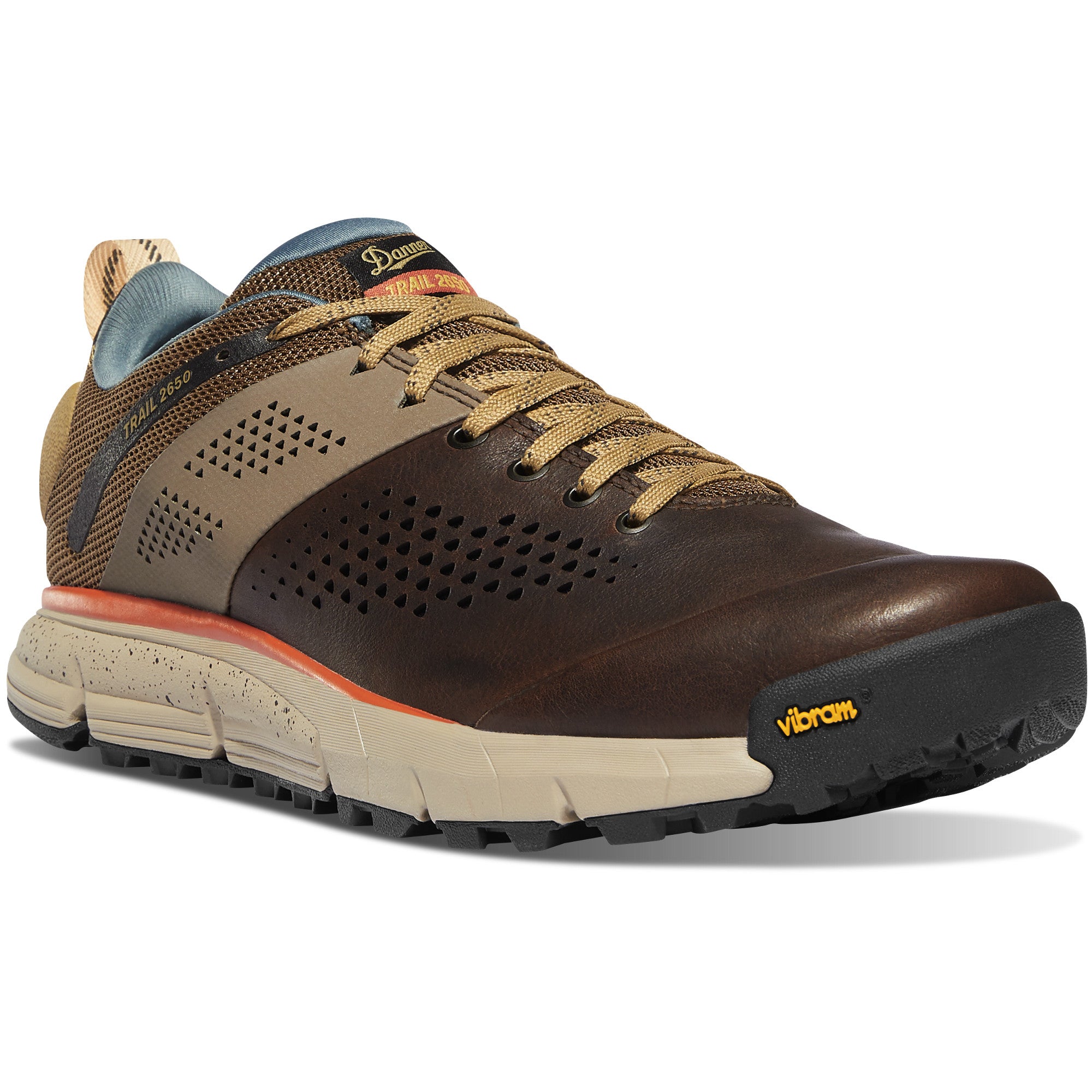 Danner Men's Trail 2650 3" Hiking Shoe in Dark Earth from the side