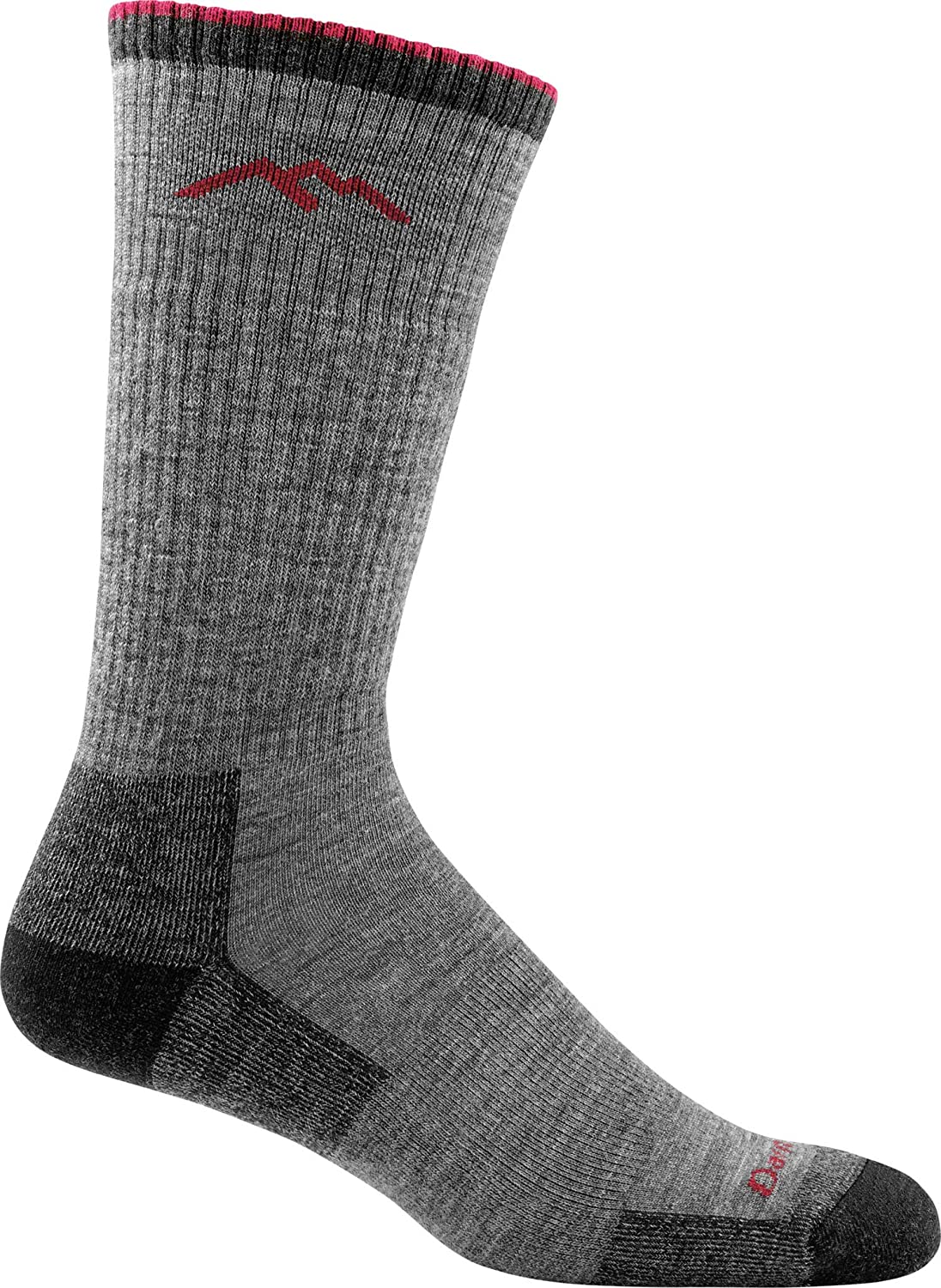Men's Darn Tough Hiker Boot Midweight with Cushion Sock in Charcoal