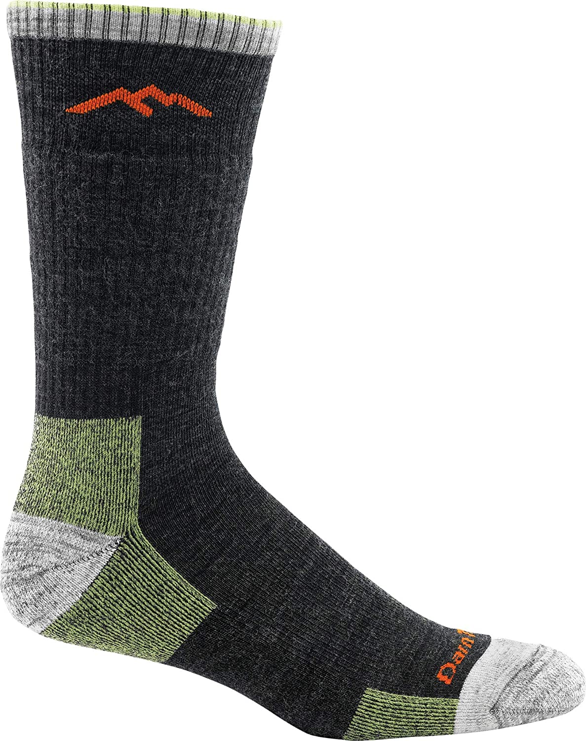 Men's Darn Tough Hiker Boot Midweight with Cushion Sock in Lime