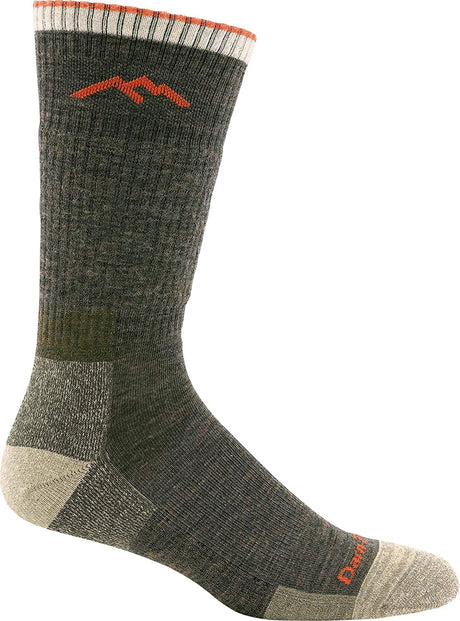 Men's Darn Tough Hiker Boot Midweight with Cushion Sock in Olive